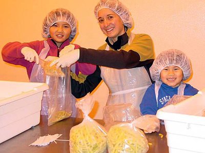  Discovery Community School students working hard 