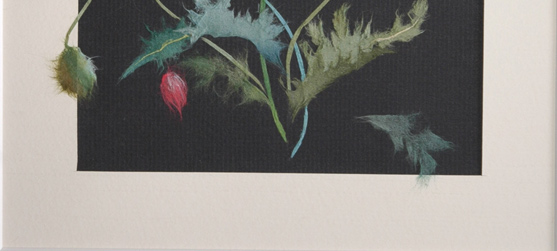 Japanese washi paper art by Kyoko Niikuni