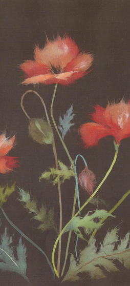 Japanese washi paper art by Kyoko Niikuni