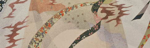 Japanese washi paper art by Kyoko Niikuni